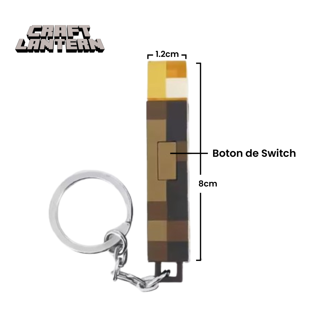 Mini Llavero de Antorcha