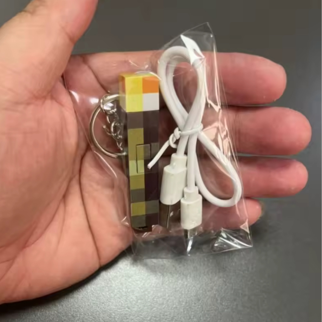 Mini Llavero de Antorcha